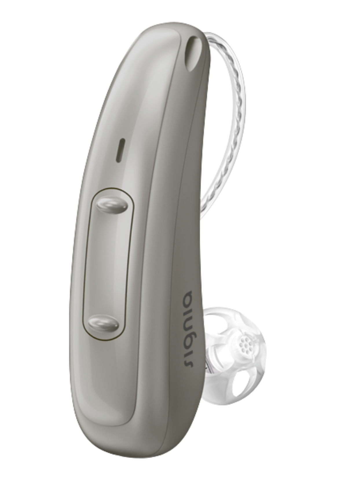 Behind the Ear (B.T.E) hearing aid