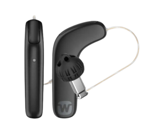 Receiver In Canal (R.I.C.) hearing aid